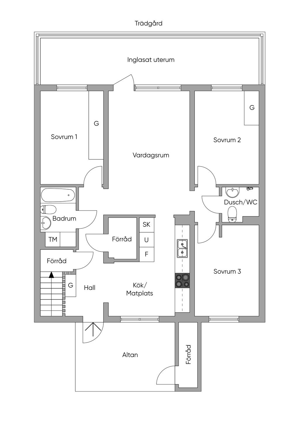 Planlösning