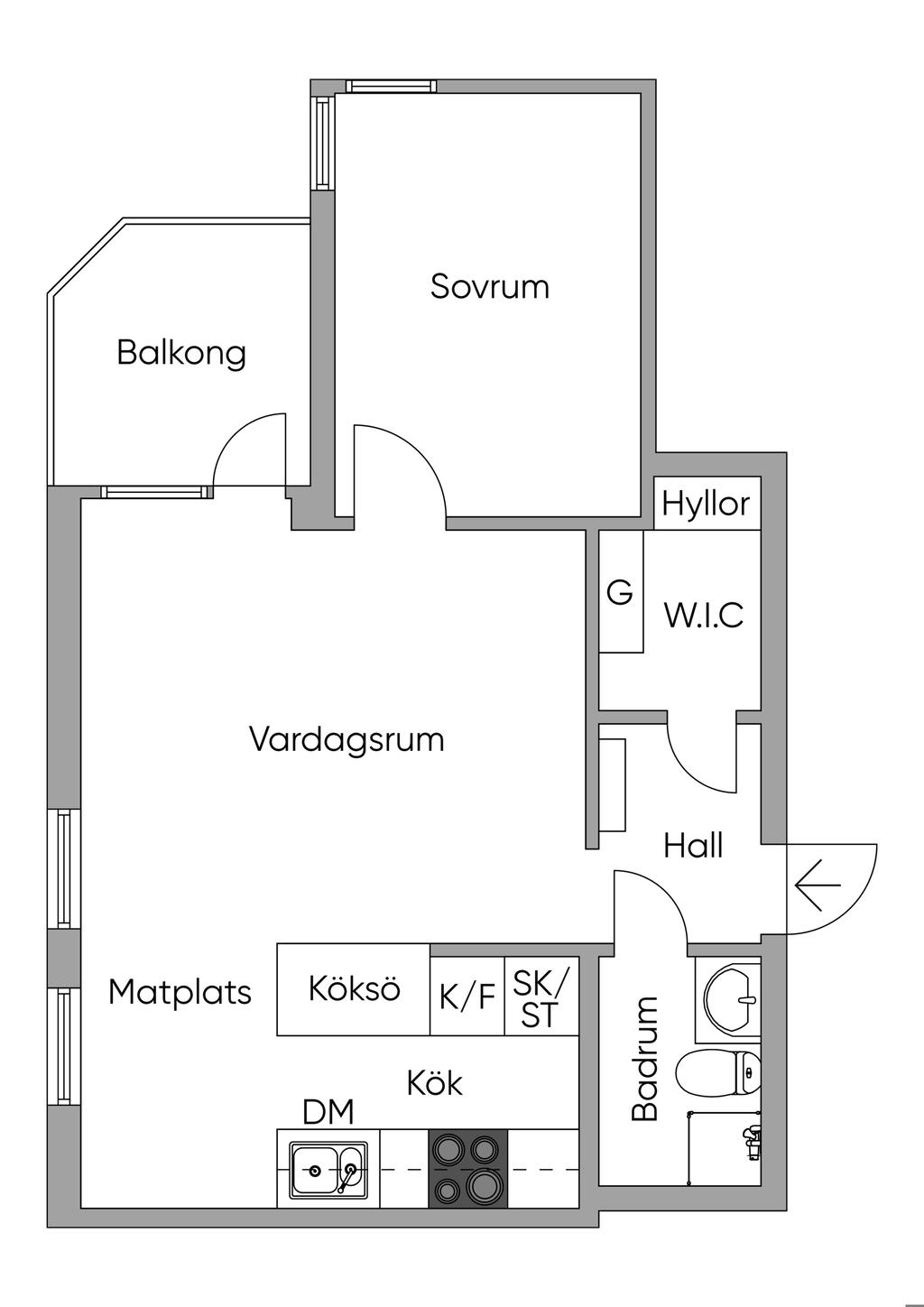 Planskiss 2D
