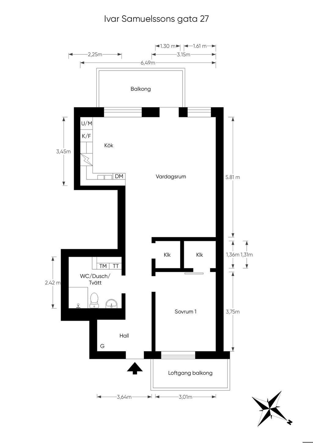Planlösning
