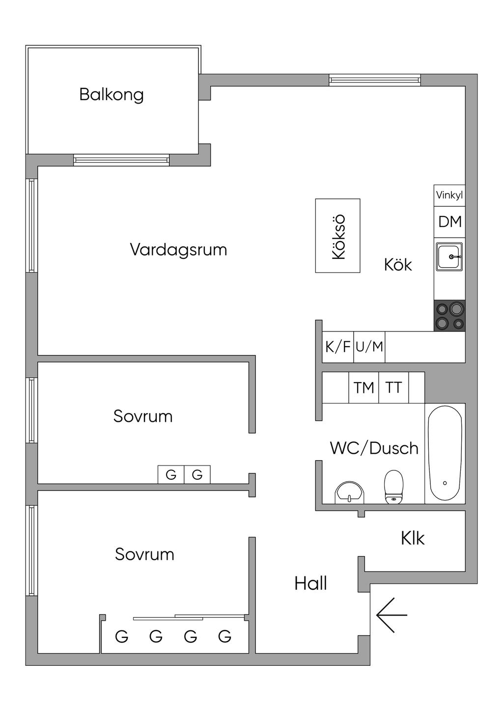 Planlösning