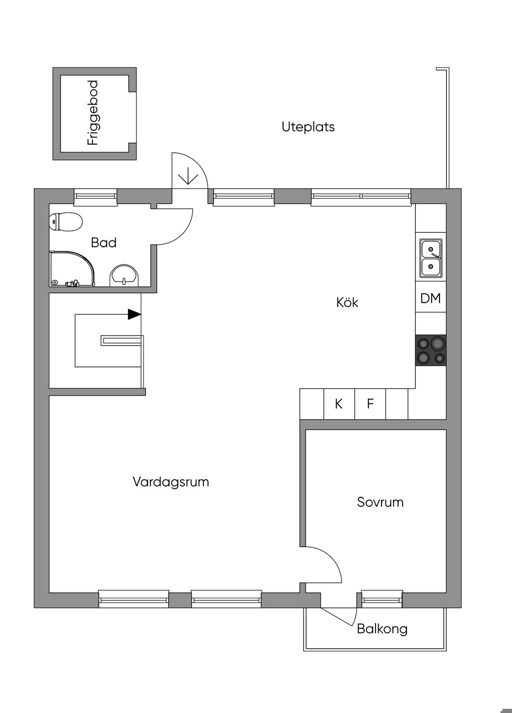 Övre plan