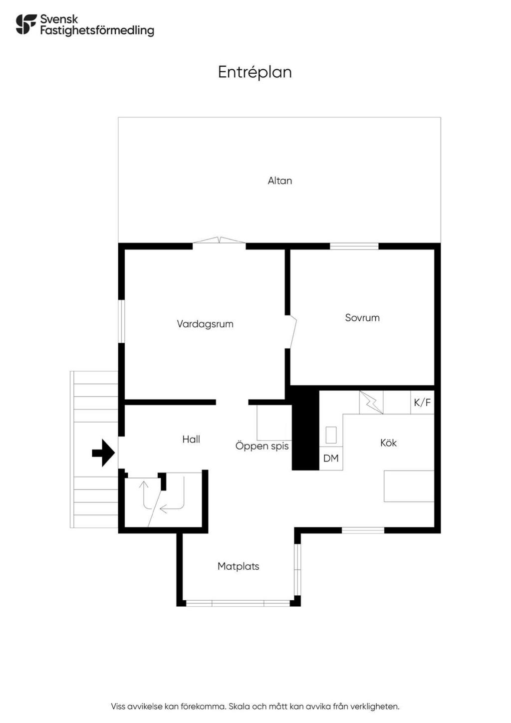 Planlösning entréplan