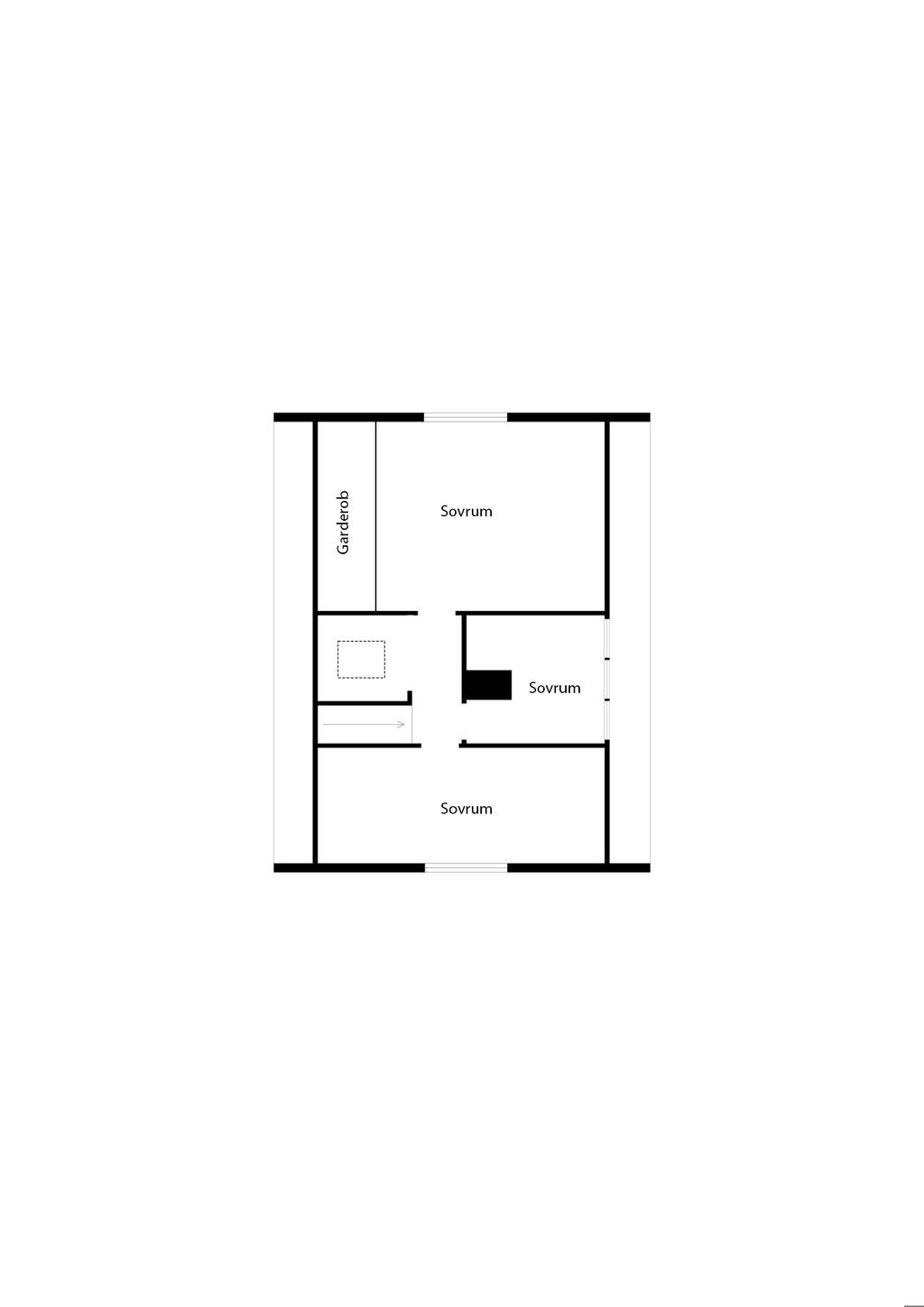Planritning Ovanplan