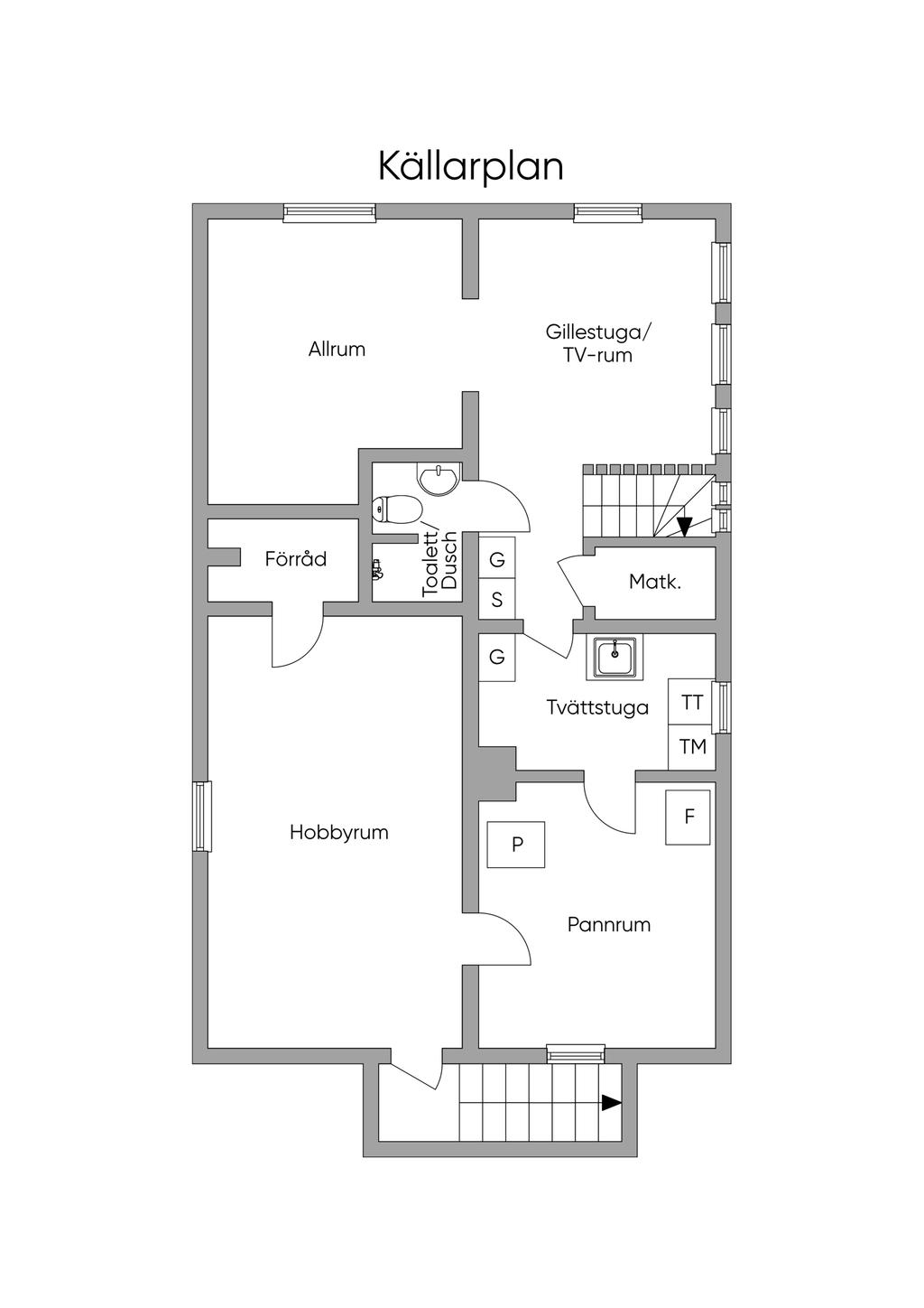 Källarplan