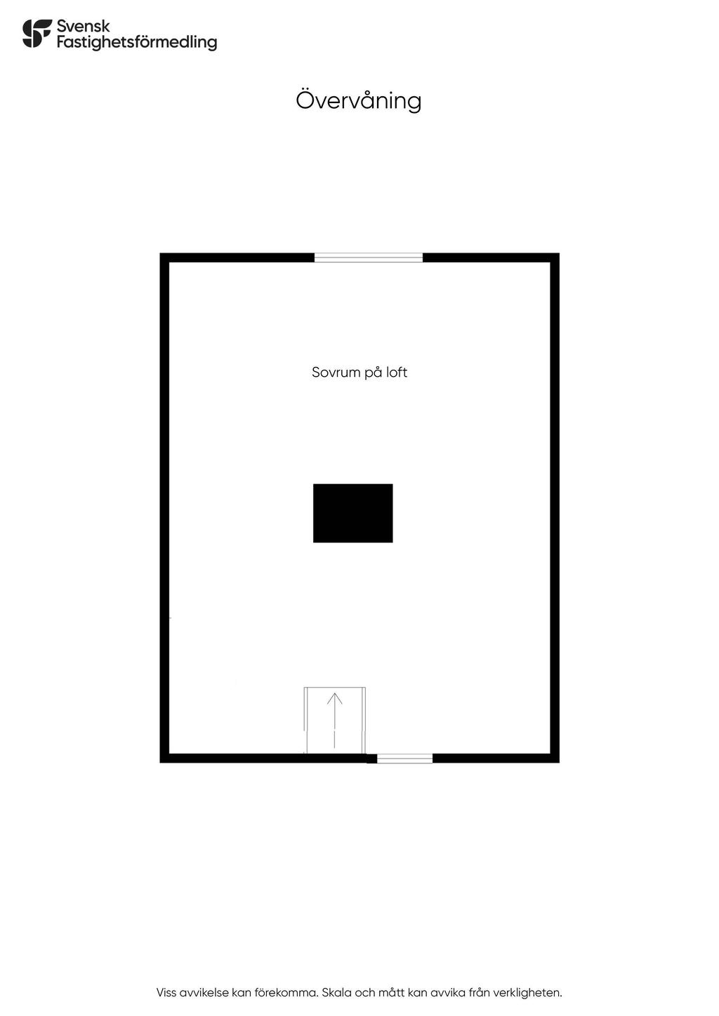 Planlösning - Övre plan