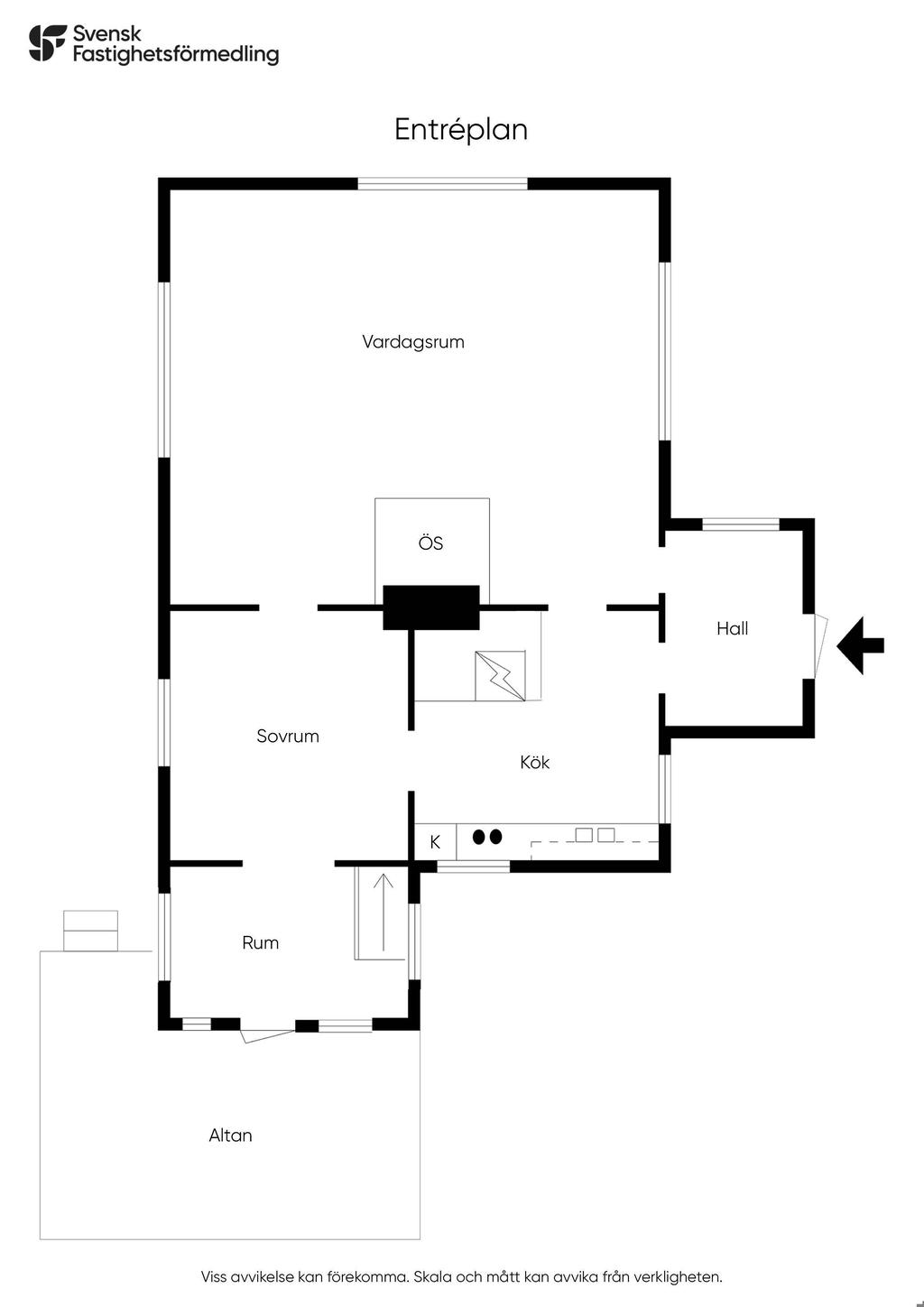 Planlösning - Entréplan