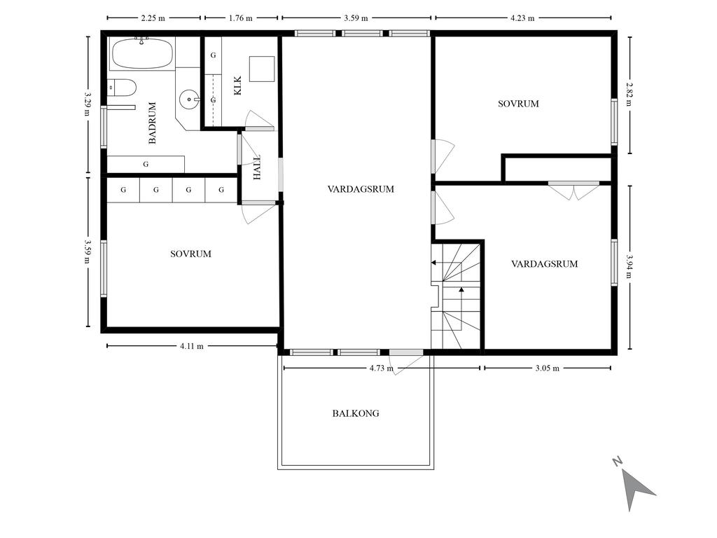Övre plan