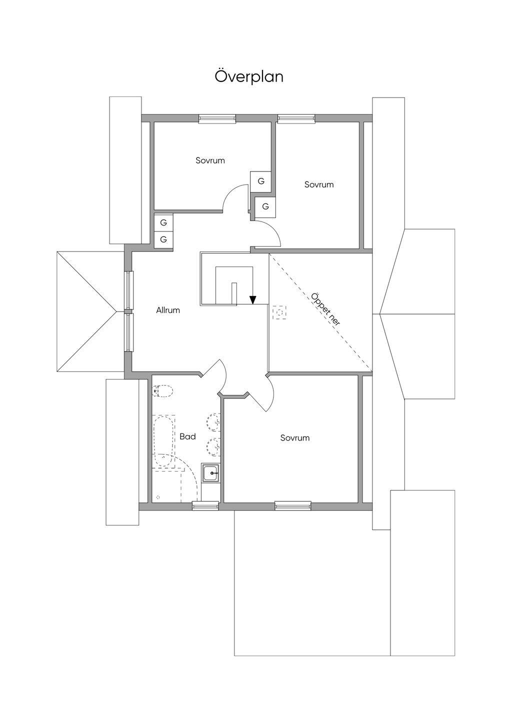 Övre plan