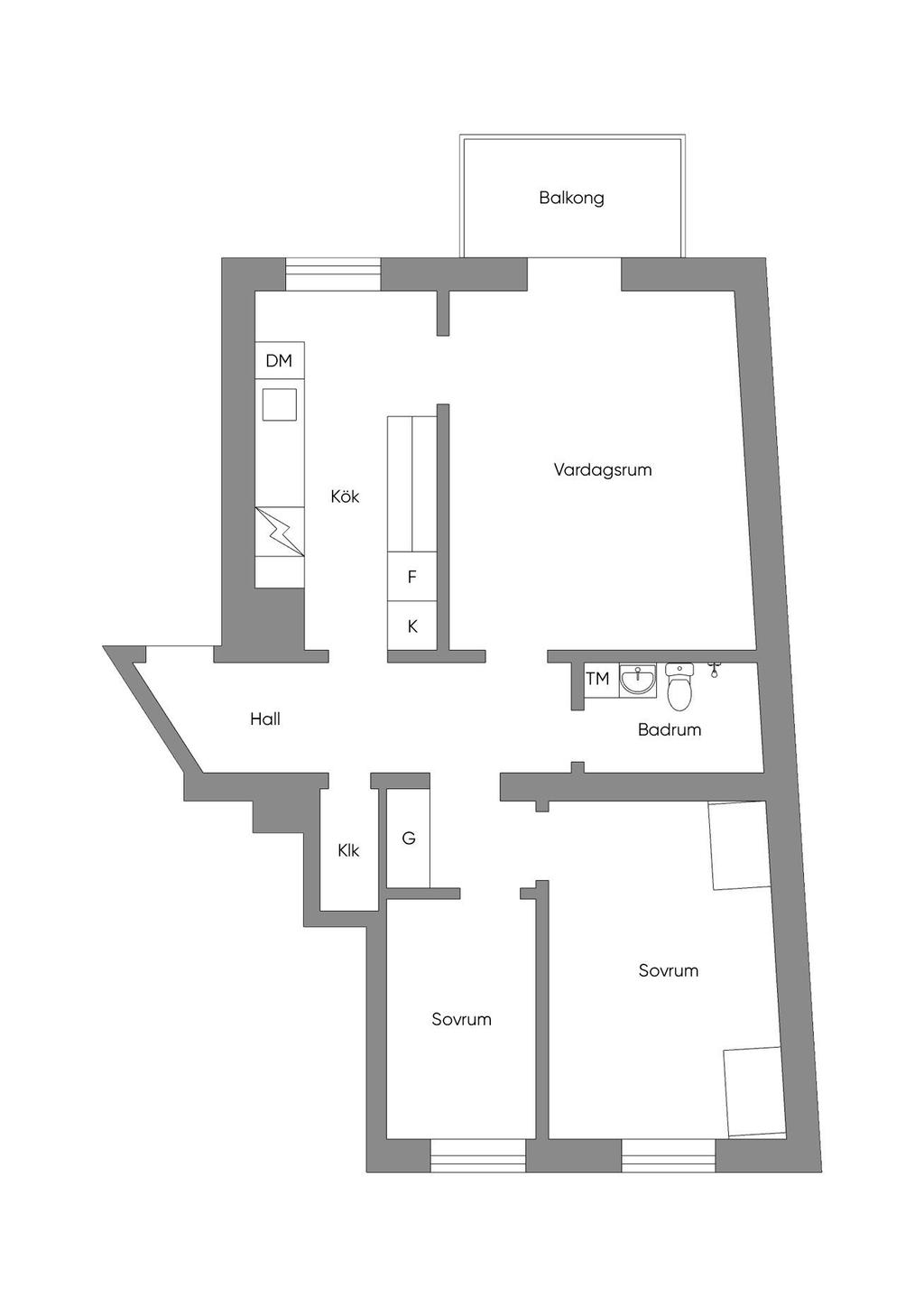 Alternativ planlösning