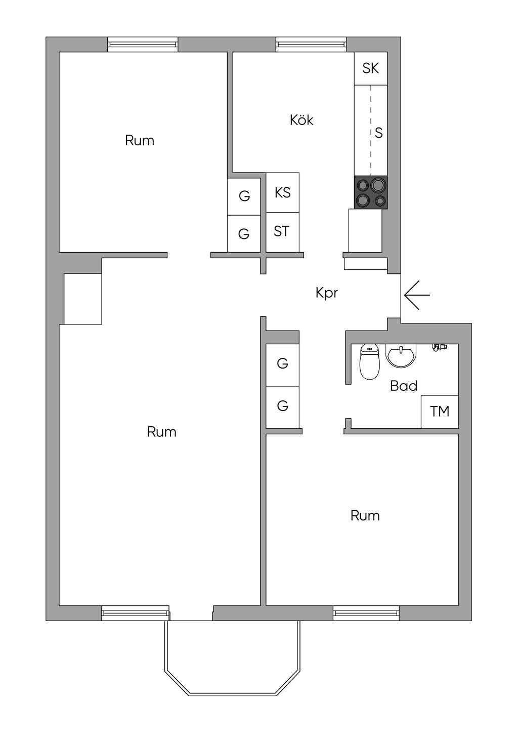 Planlösning