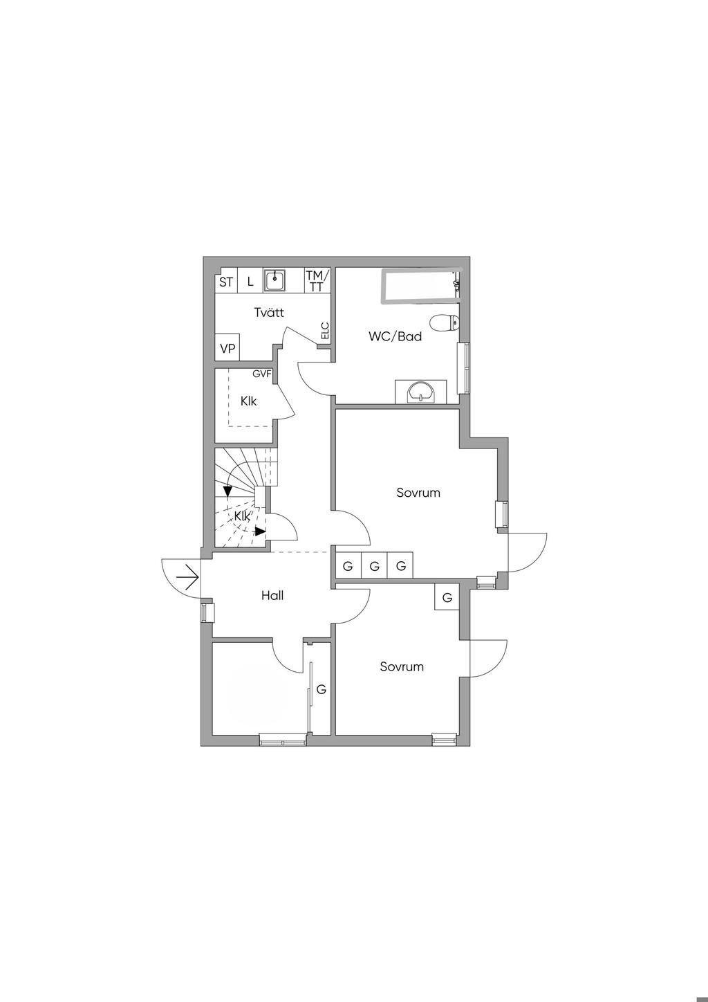 Suterrängplan 