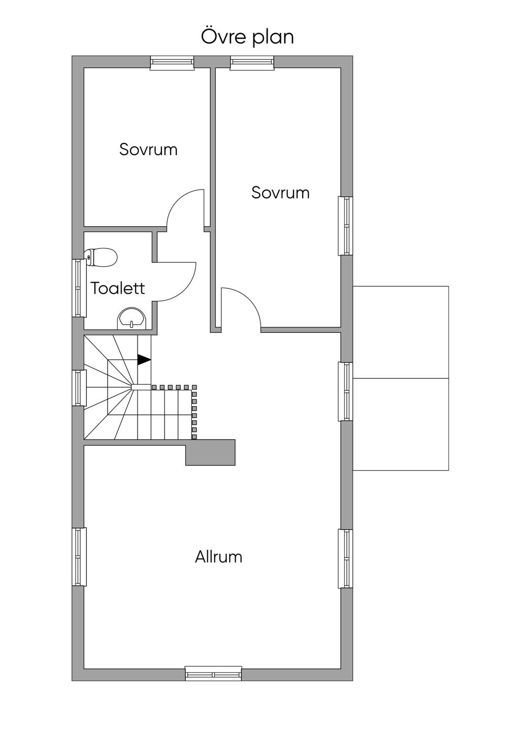 Övre plan