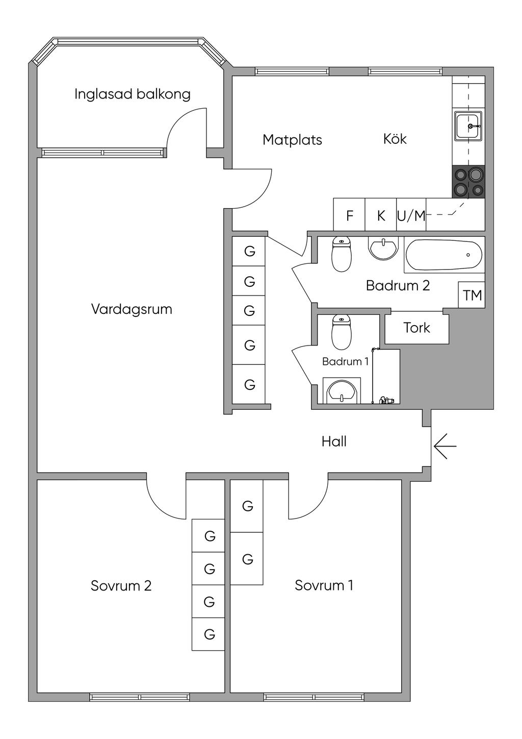 Planlösning