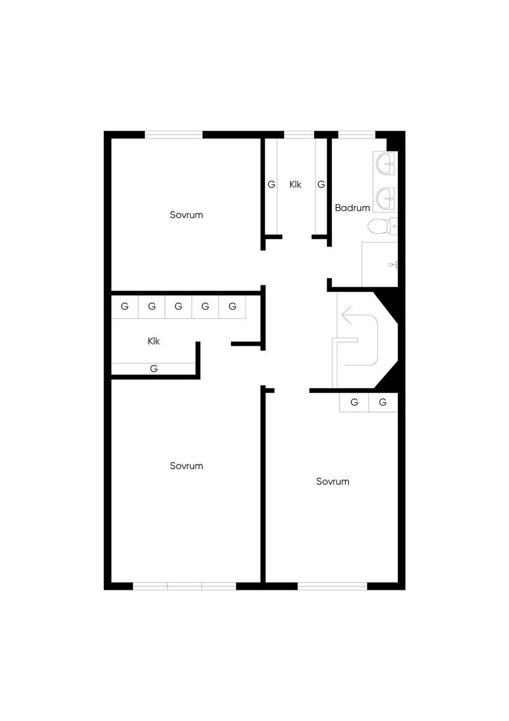 Planlösning, Övre Plan 2D