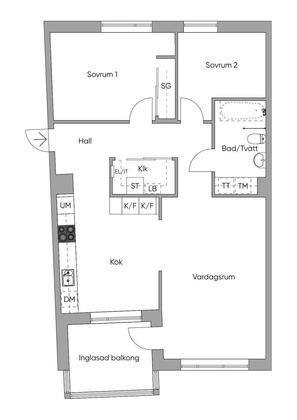 Planlösning