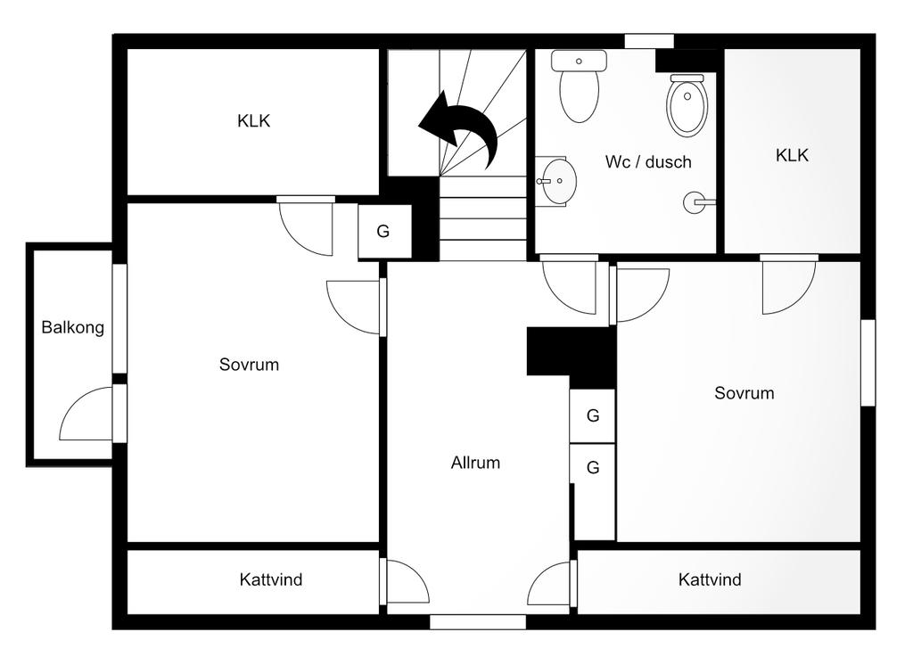 Övre plan