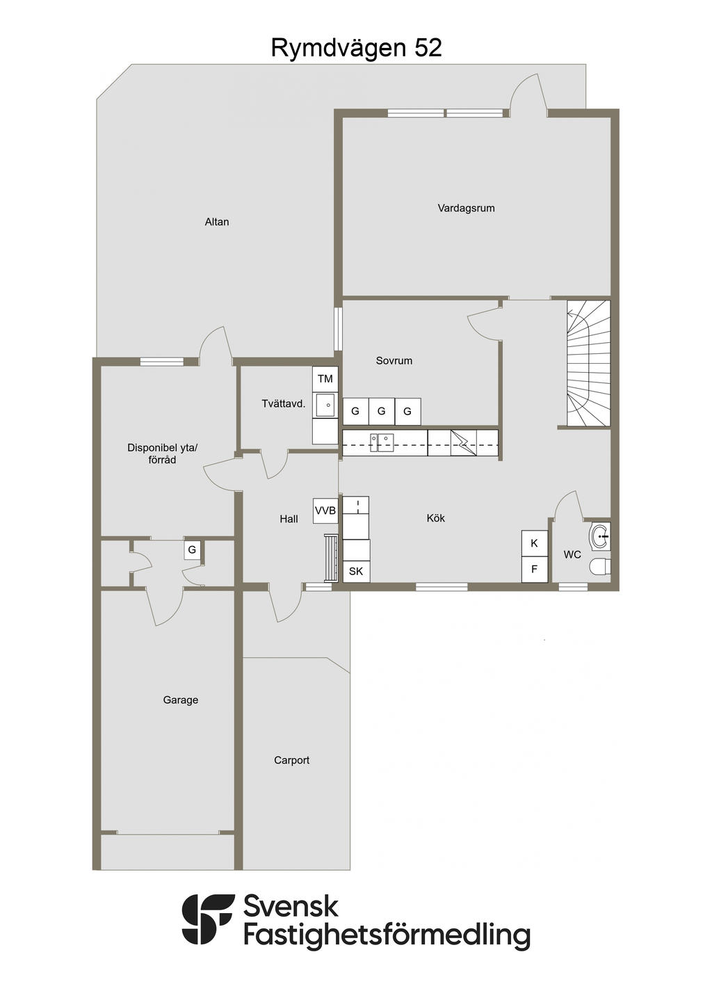 Planlösning entréplan