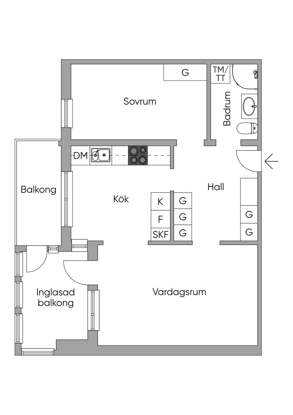 Planlösning