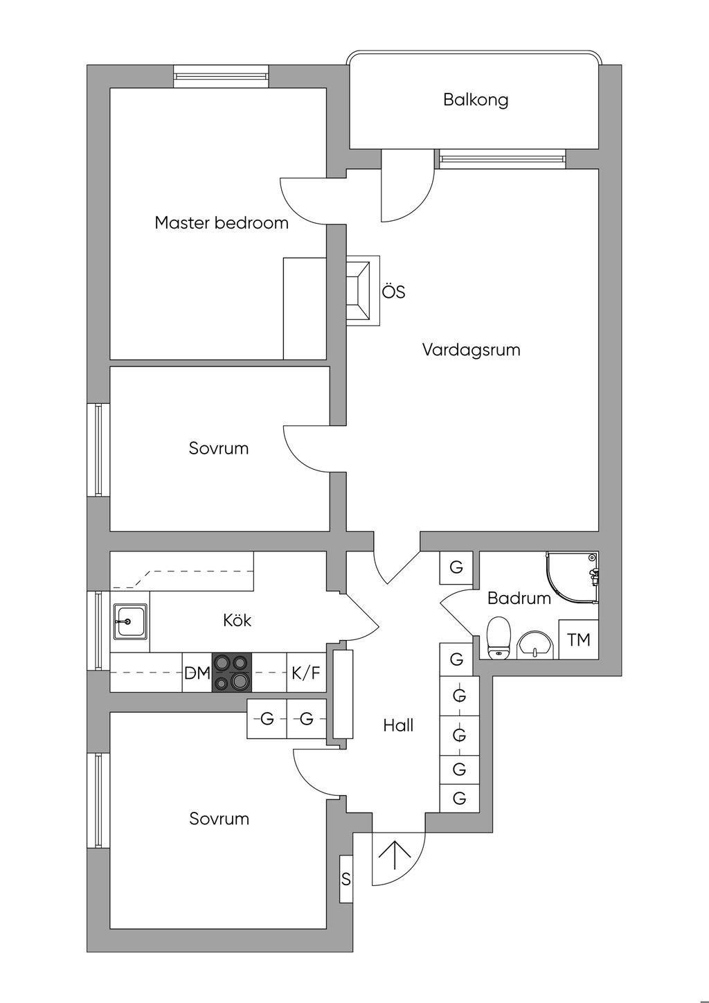 Alternativ Planskiss 2D