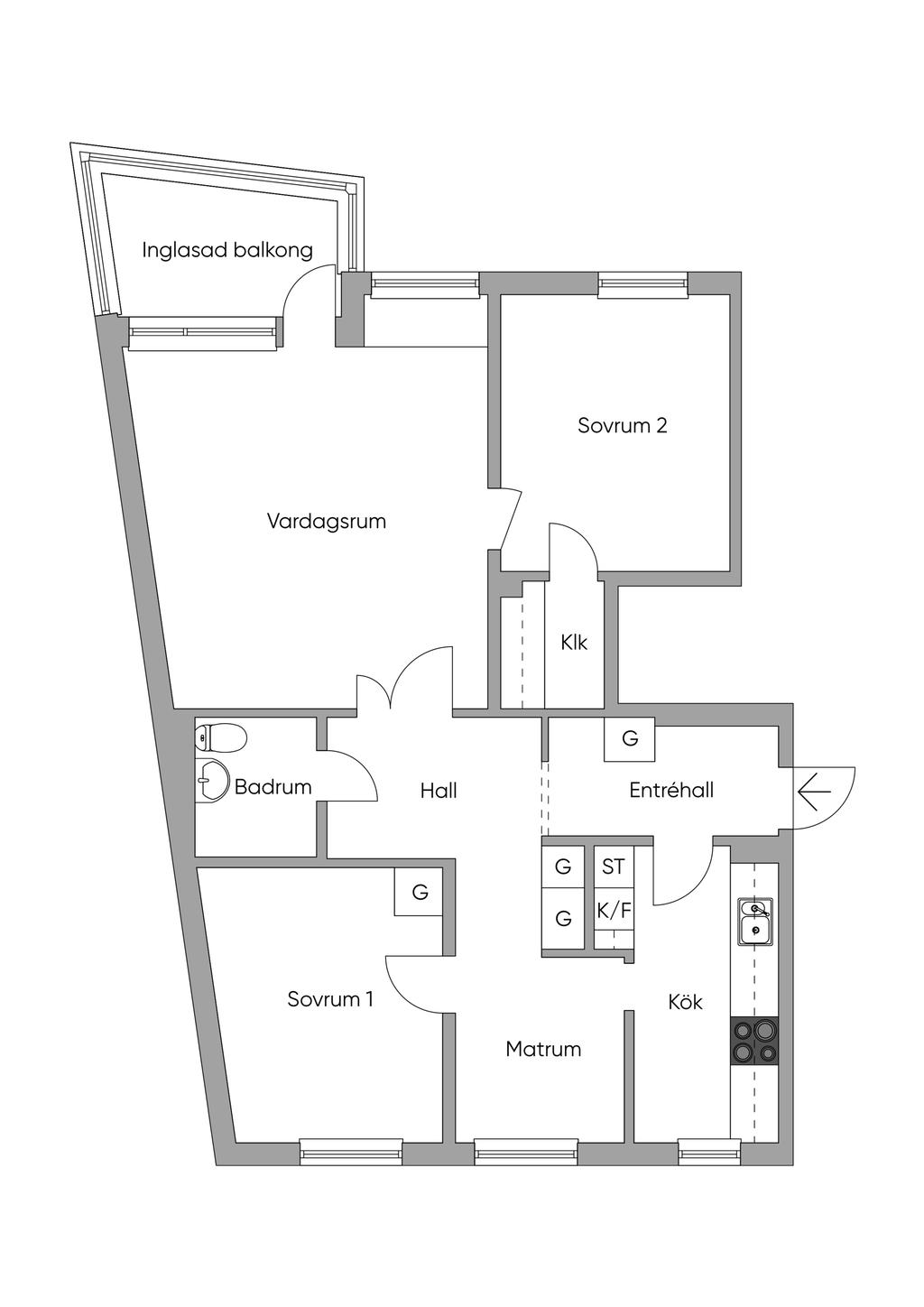 Planlösning