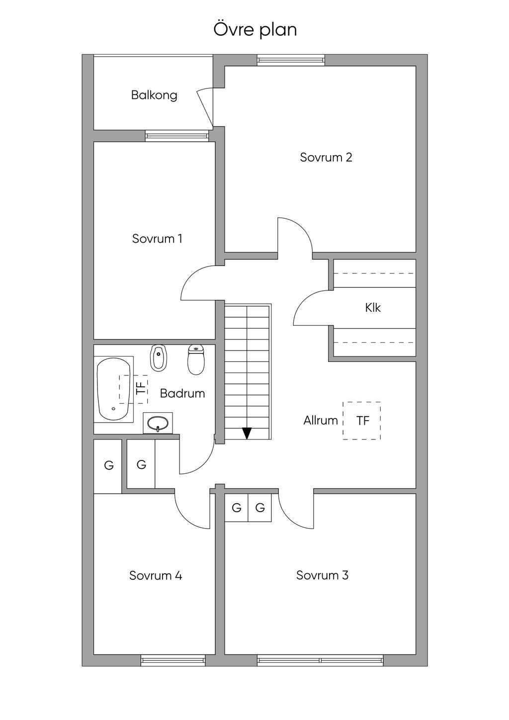 Övre plan