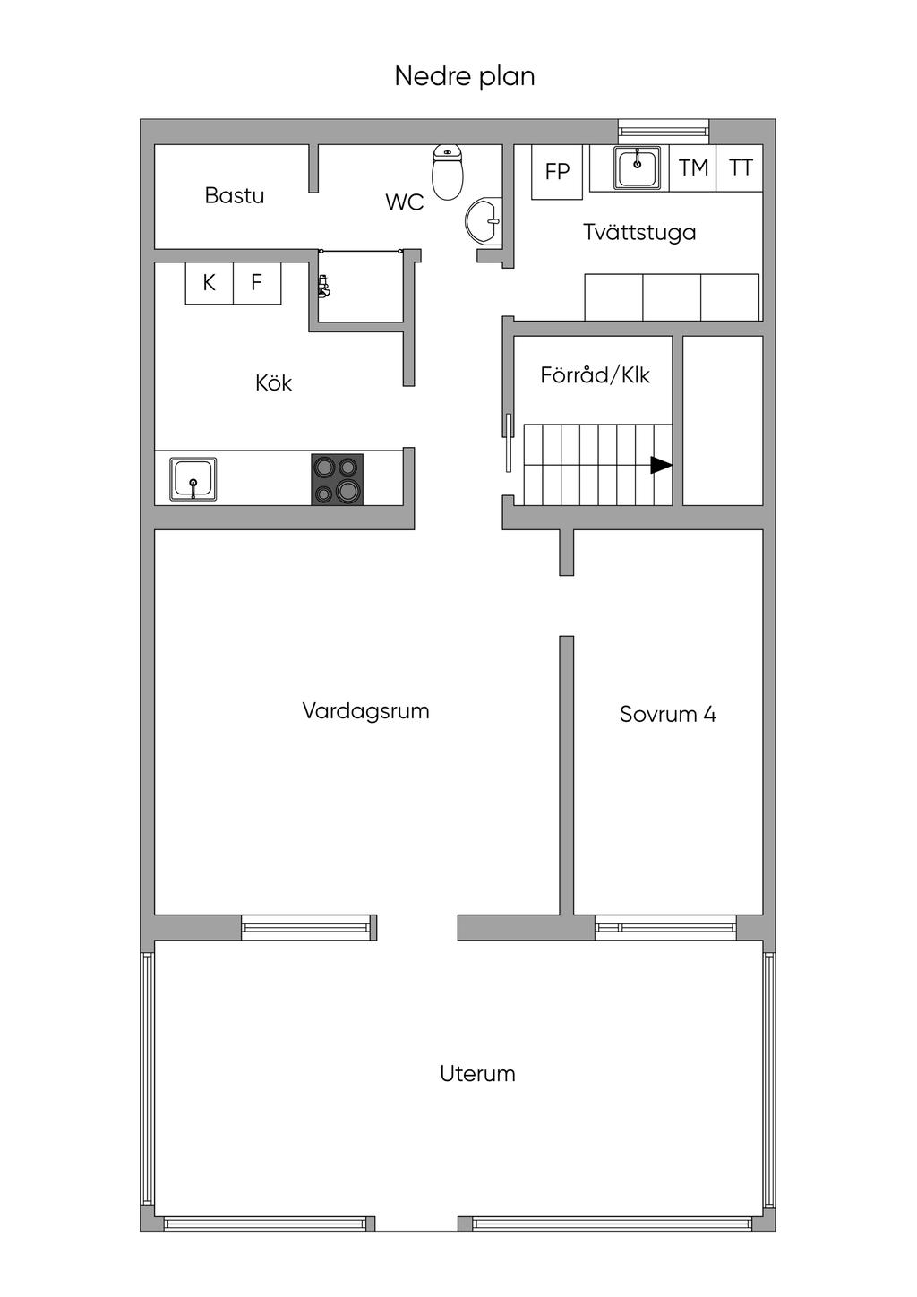Nedre plan