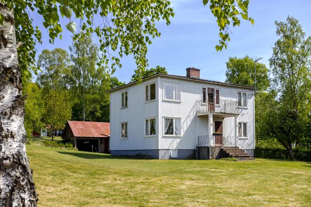 Hus med stor potential.