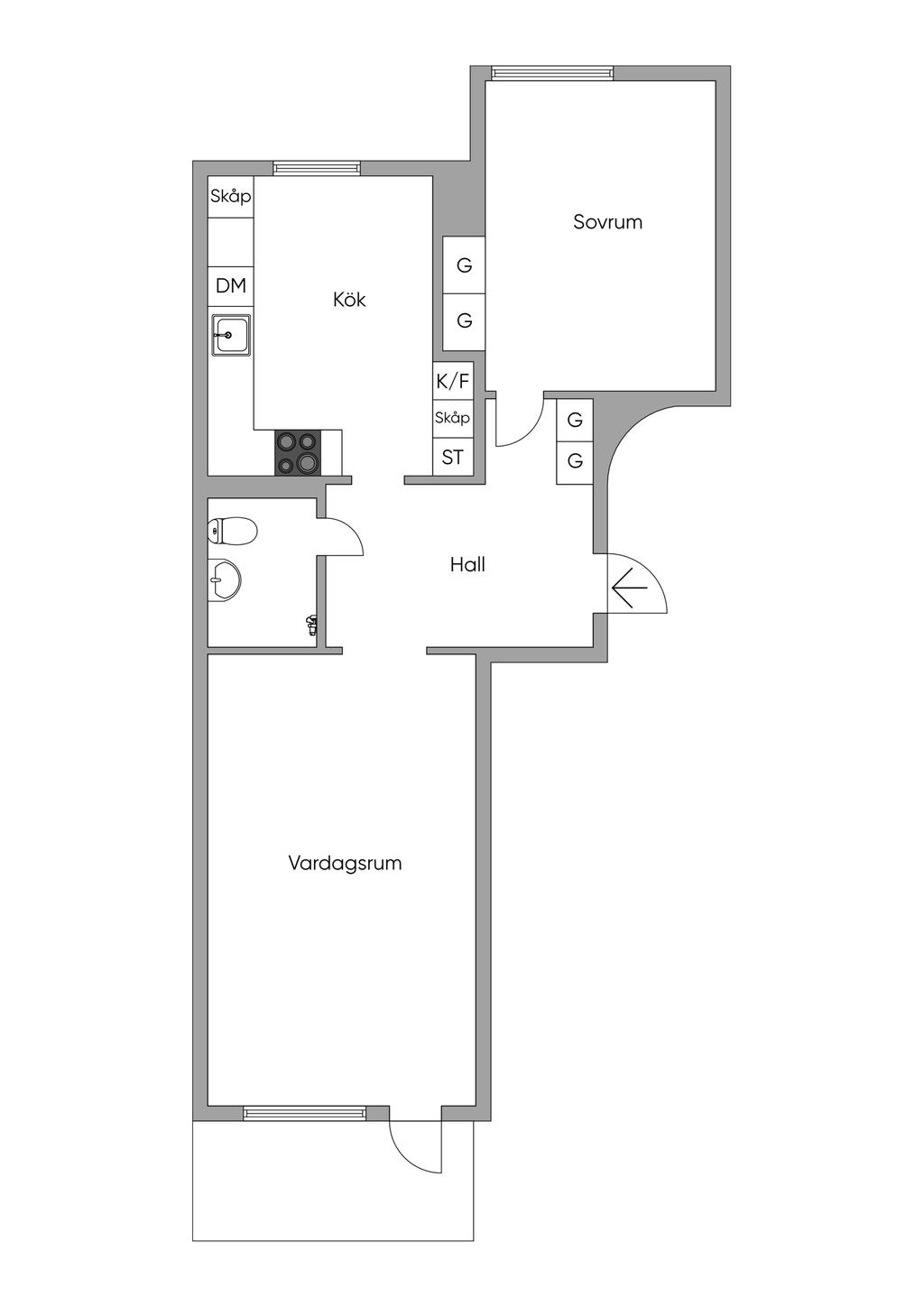 Planlösning
