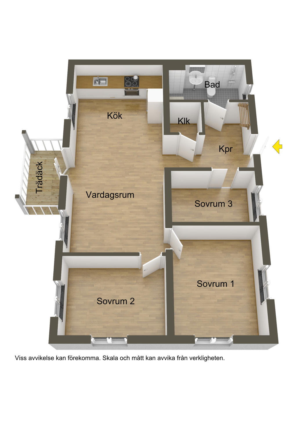 Planlösning 3D