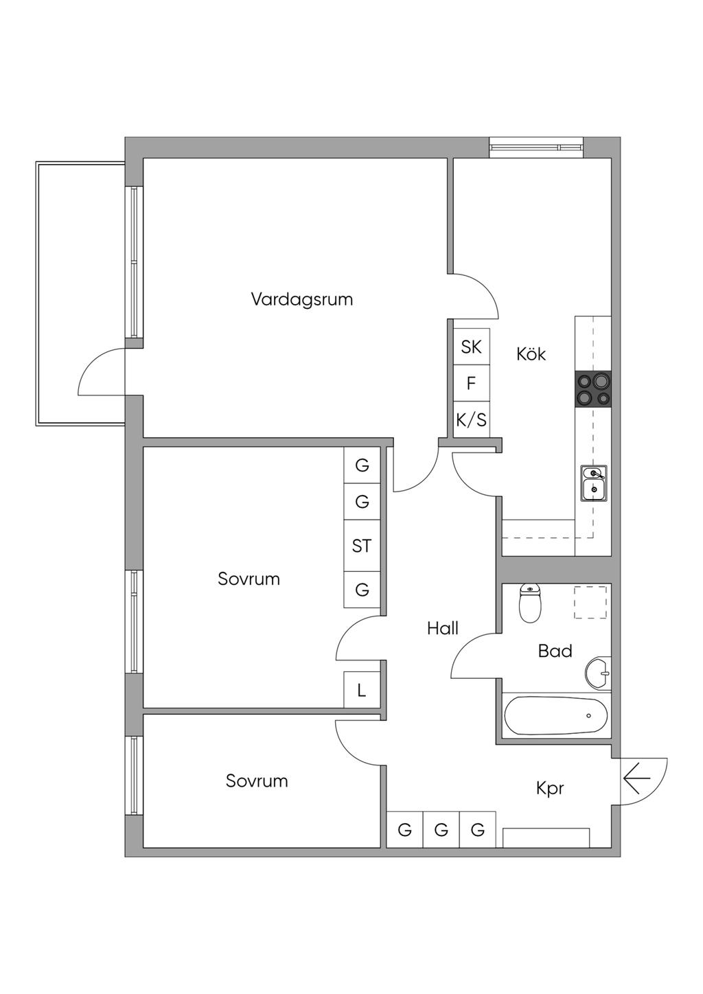 Planlösning