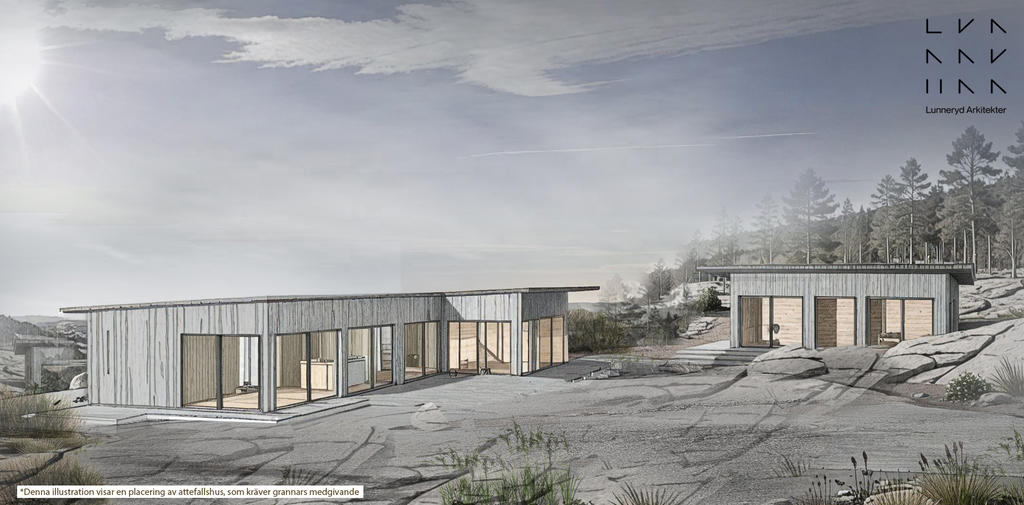 Illustration med Attefallshus