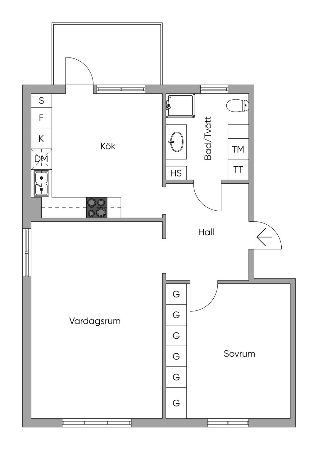 Planlösning