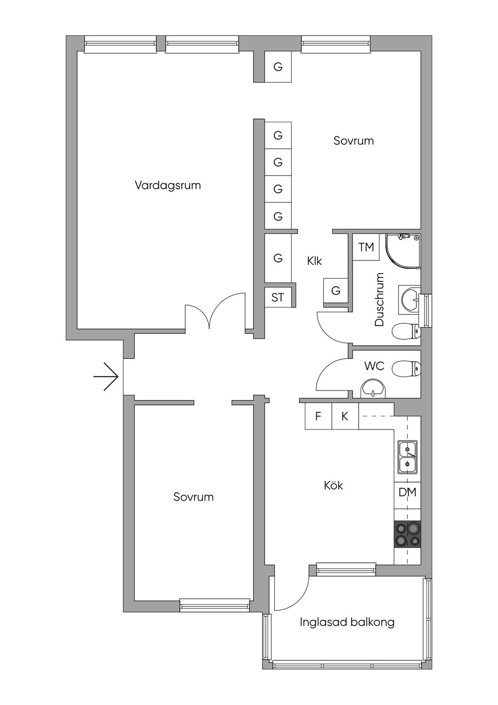 Planlösning