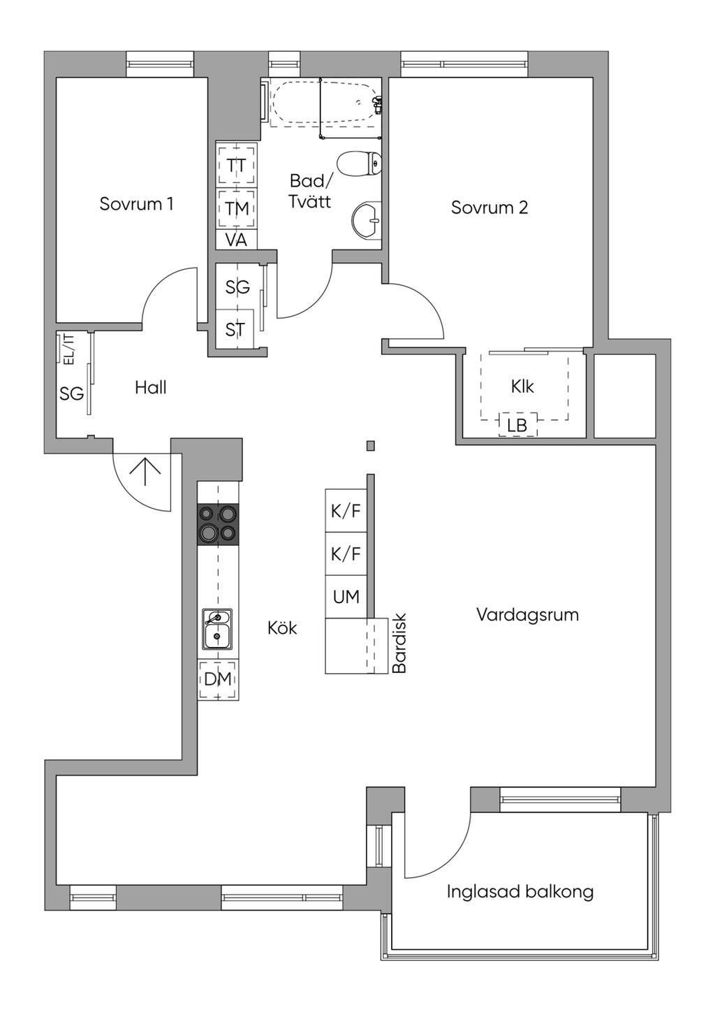 Planlösning