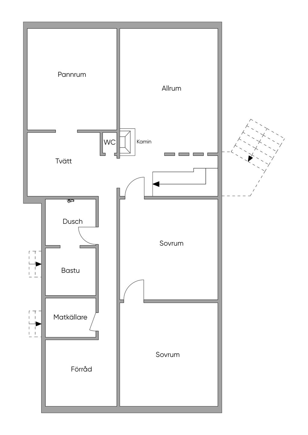 Källarplan