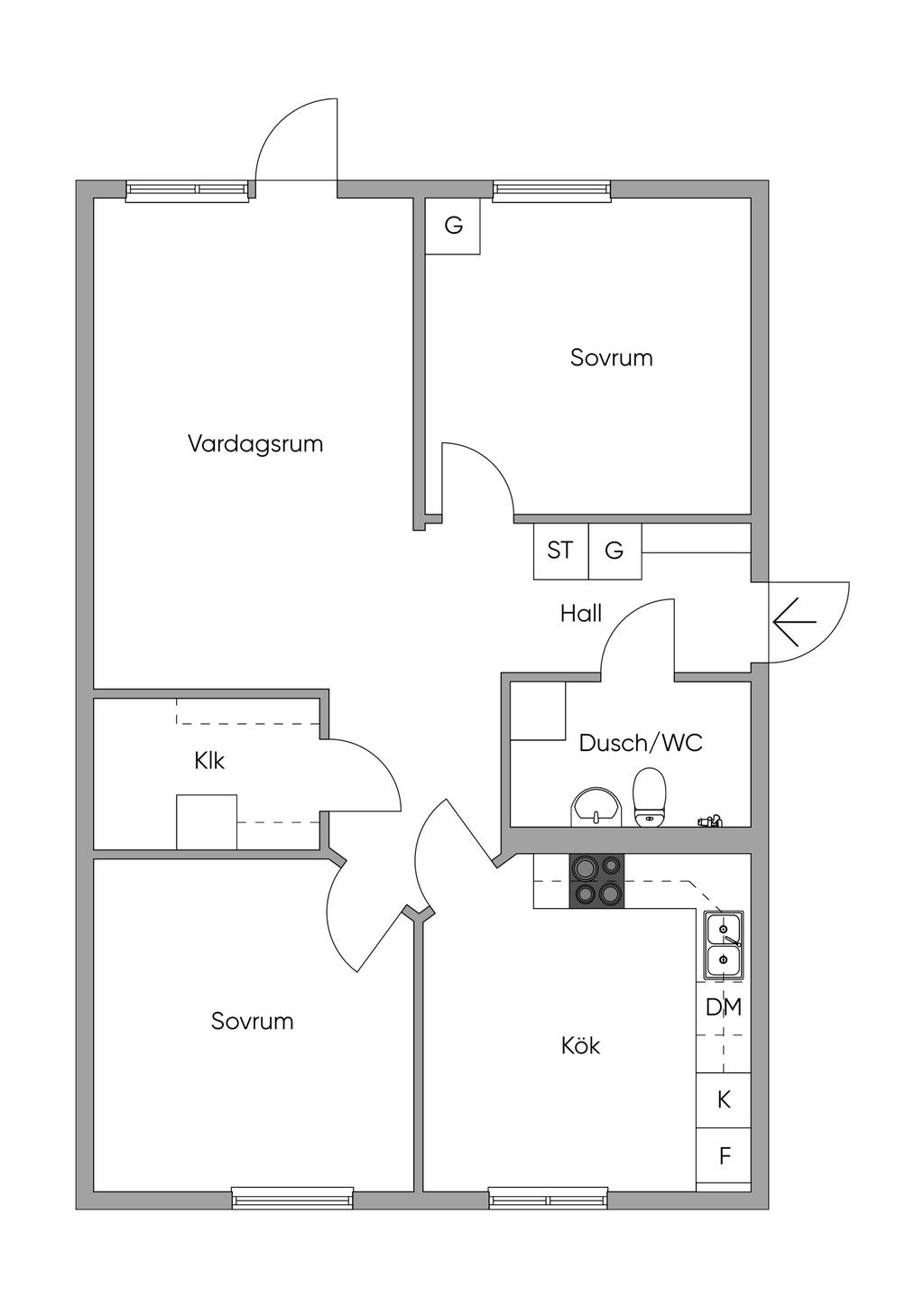 Planlösning