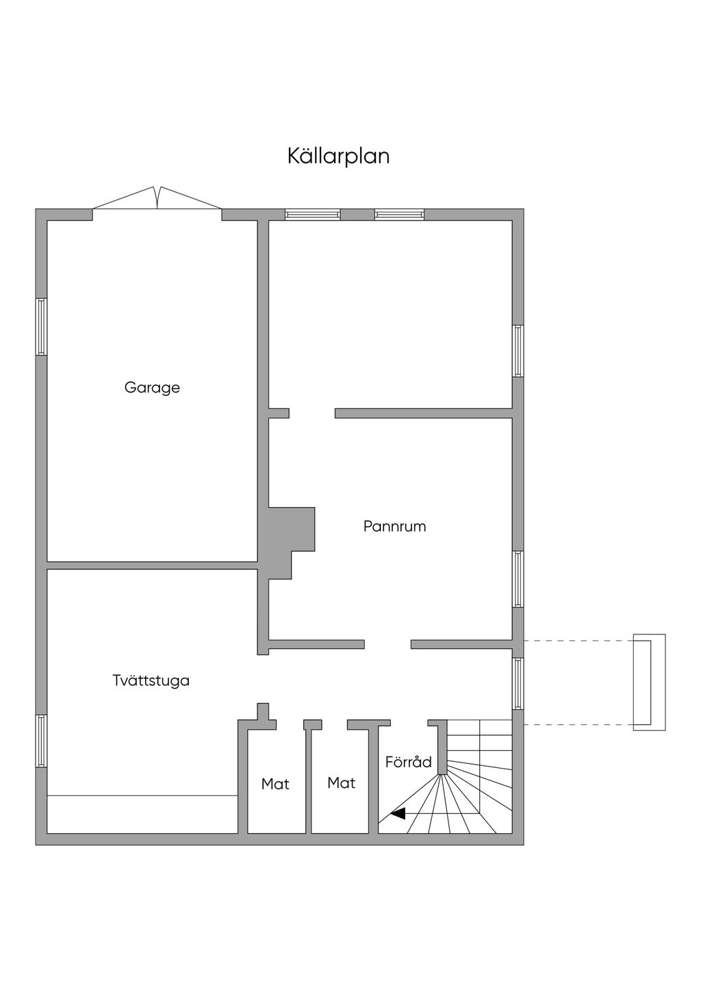 Källarplan