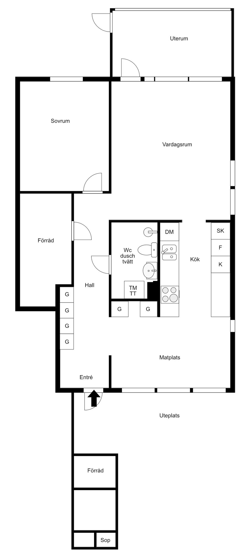 Planlösning