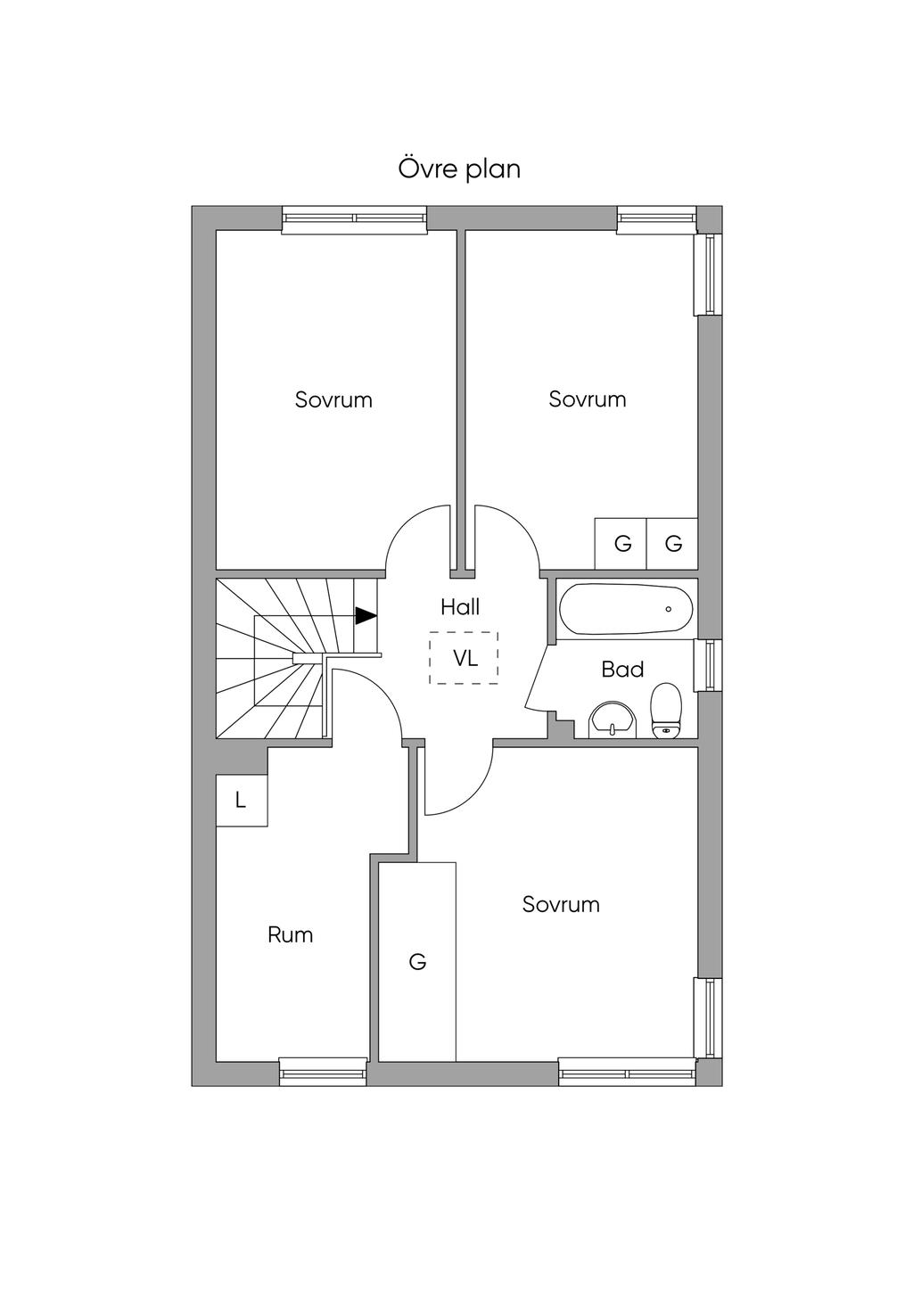 Övre plan