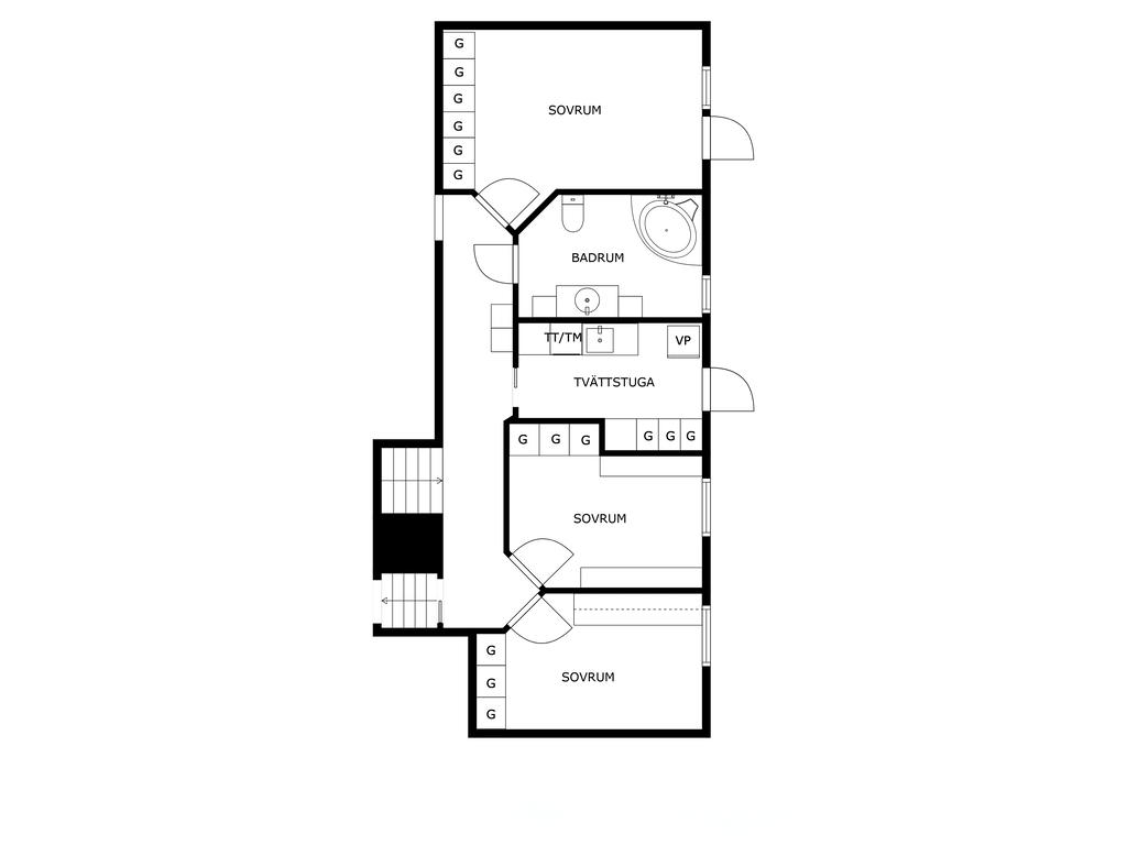 Övre etage