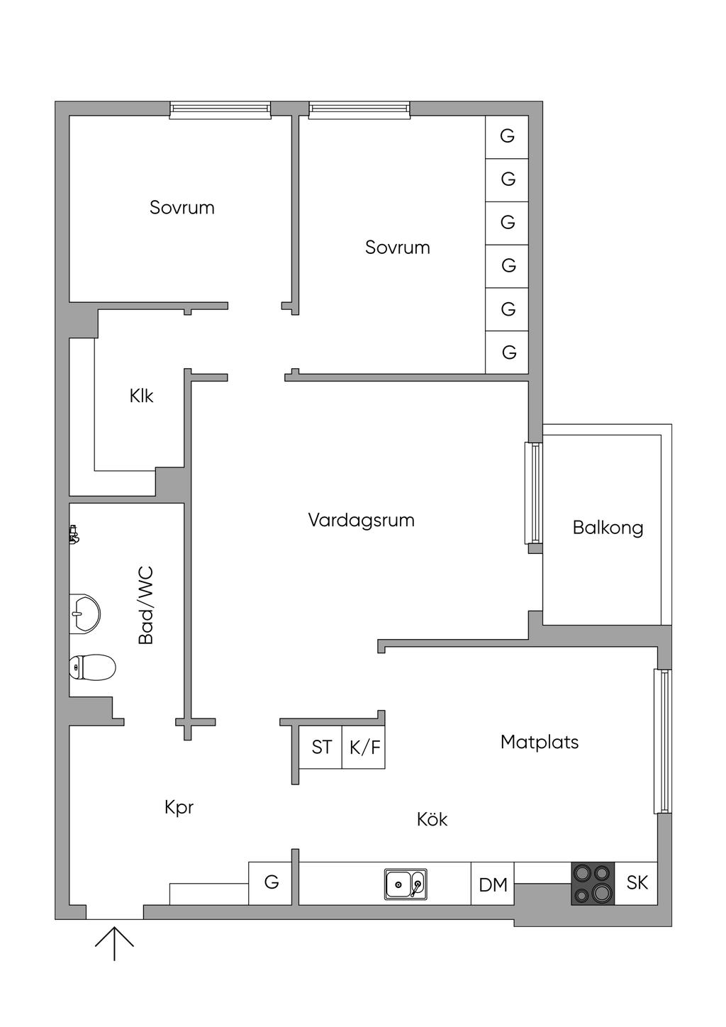 Planlösning