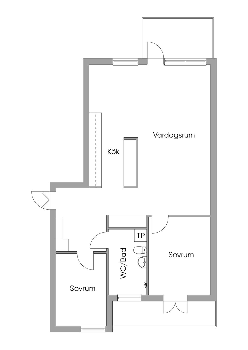 Planlösning 