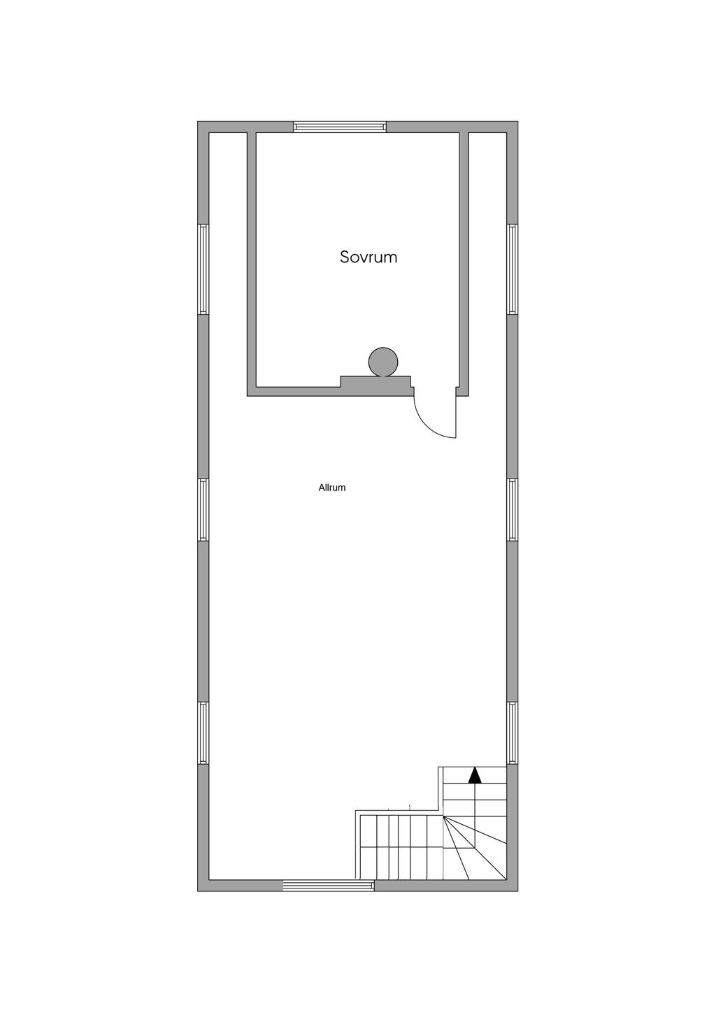 Övre plan.