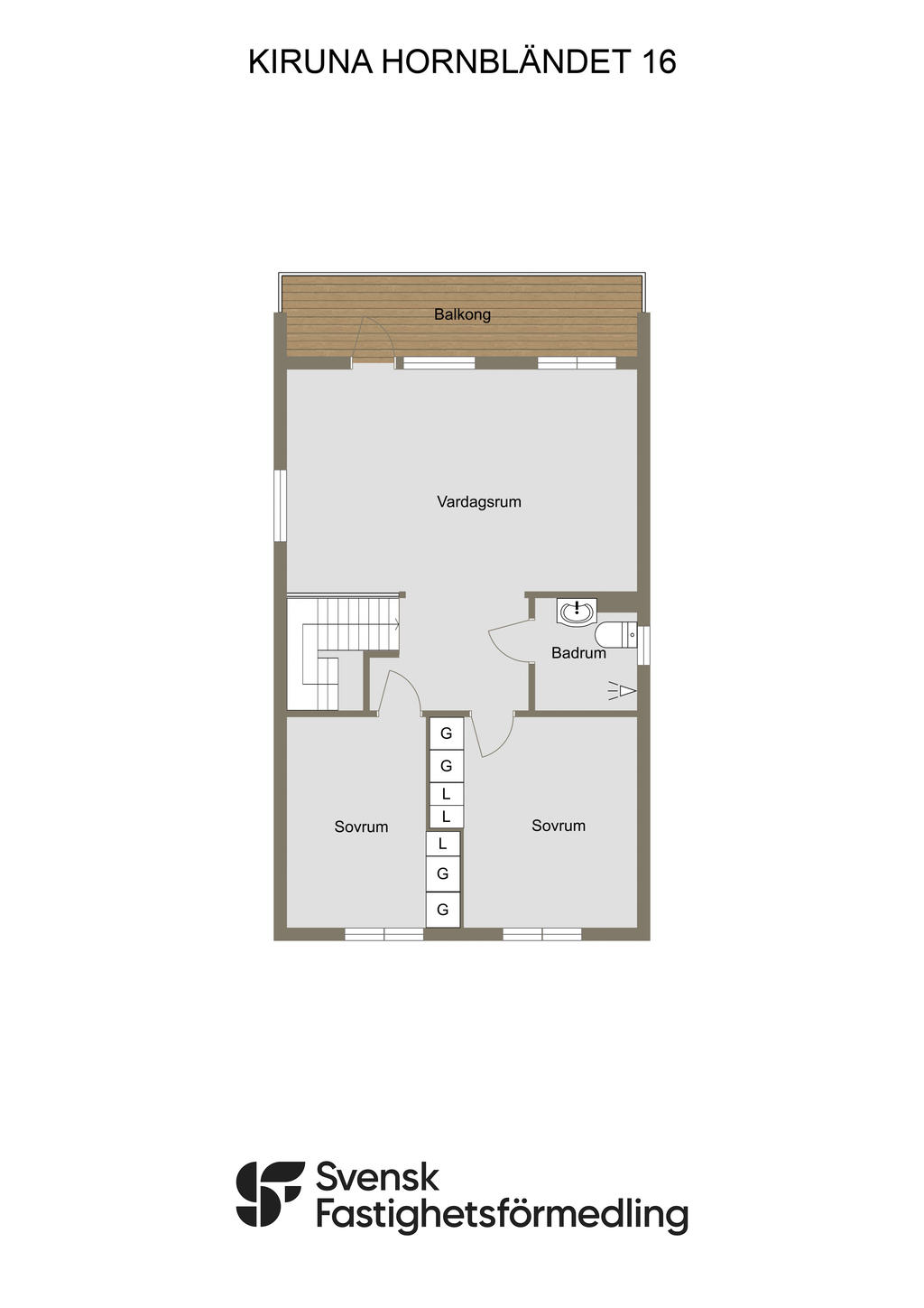 Planlösning övre plan