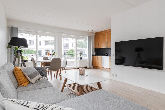 Öppen, modern planlösning