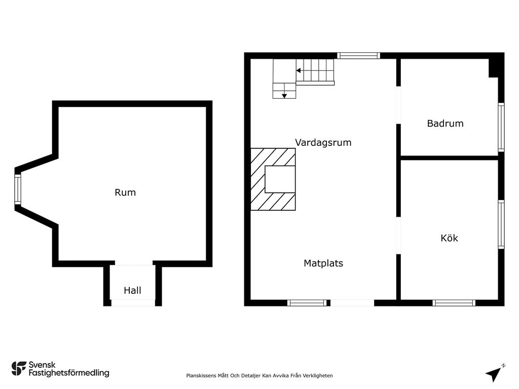 Entréplan på huset