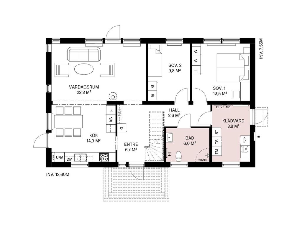 Entréplan - Standard