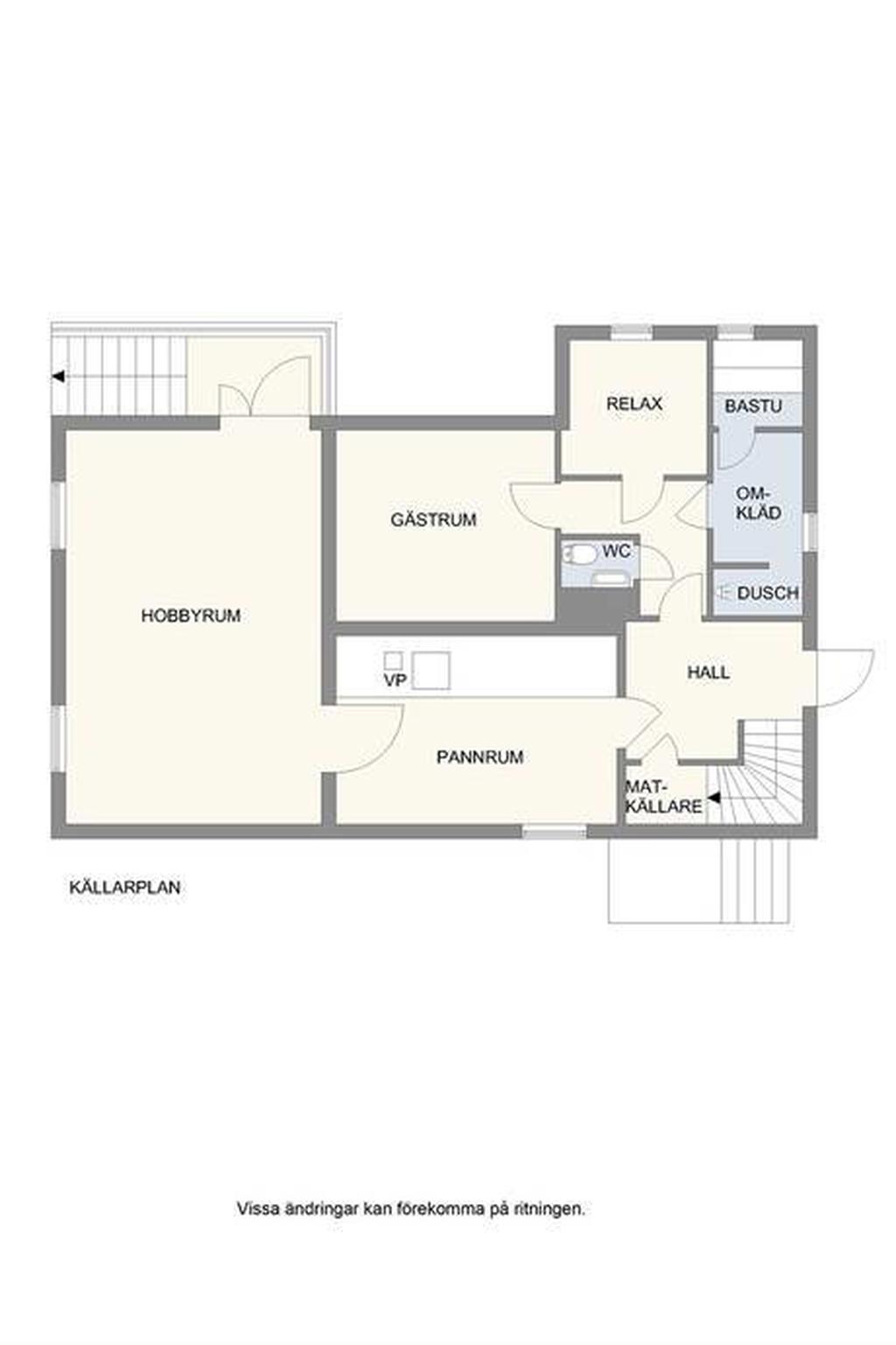 Källarplan.