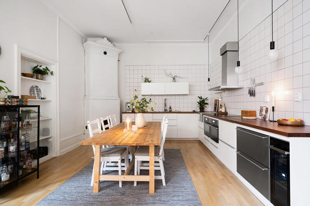 Smakfullt renoverat kök