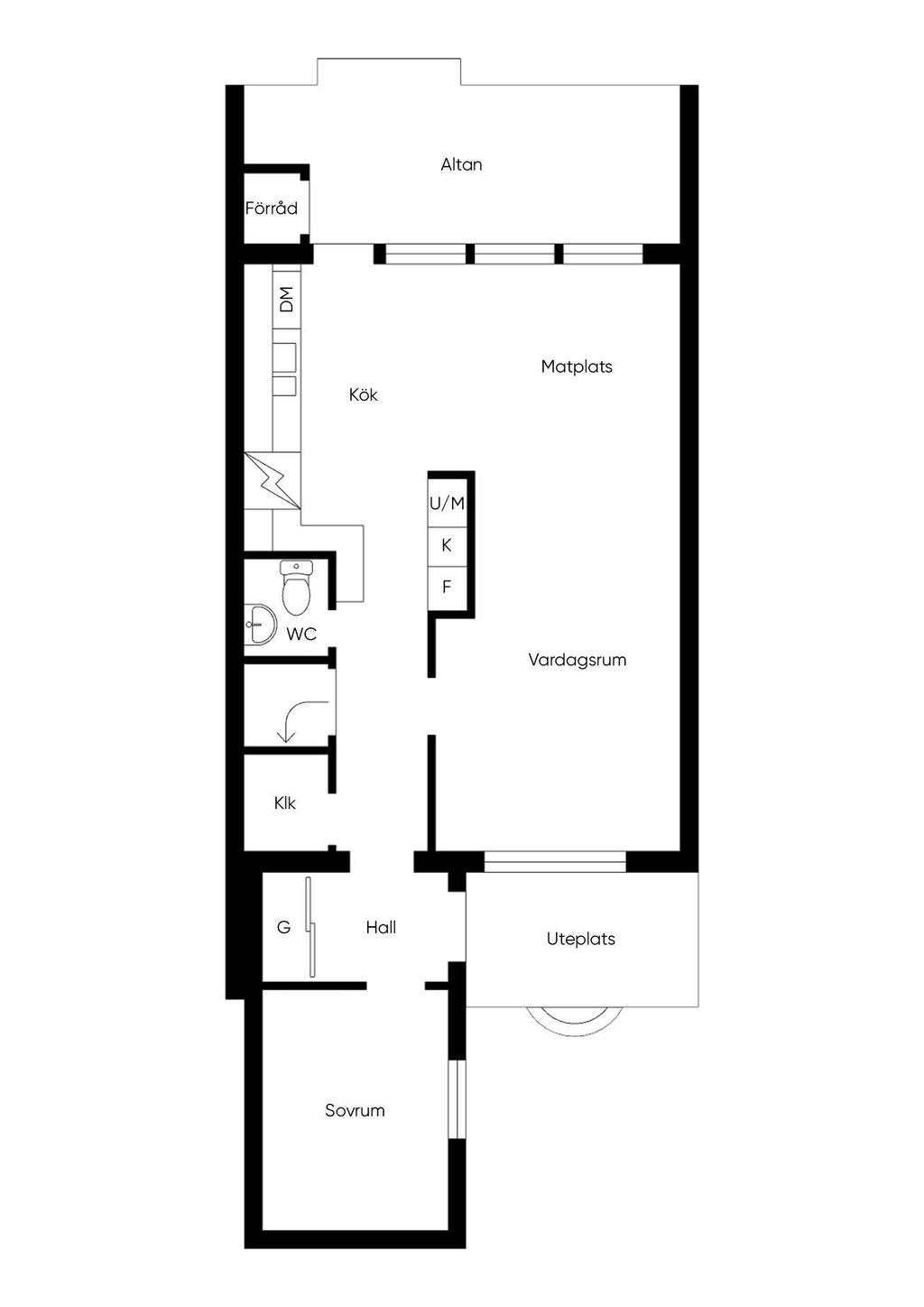 Planlösning - Entréplan